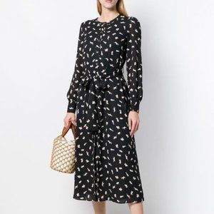 ISO Alexa Chung Bunny Print Shirt Dress